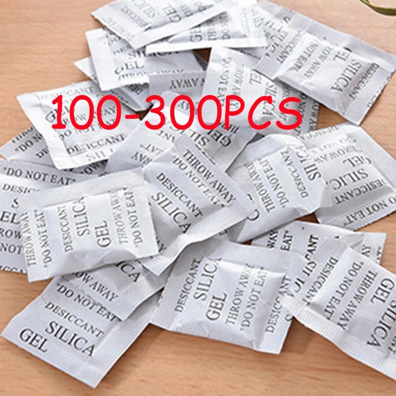 Food Storage Non Toxic - Paquetes de 100-300 Uds. Deshumidificador desecante