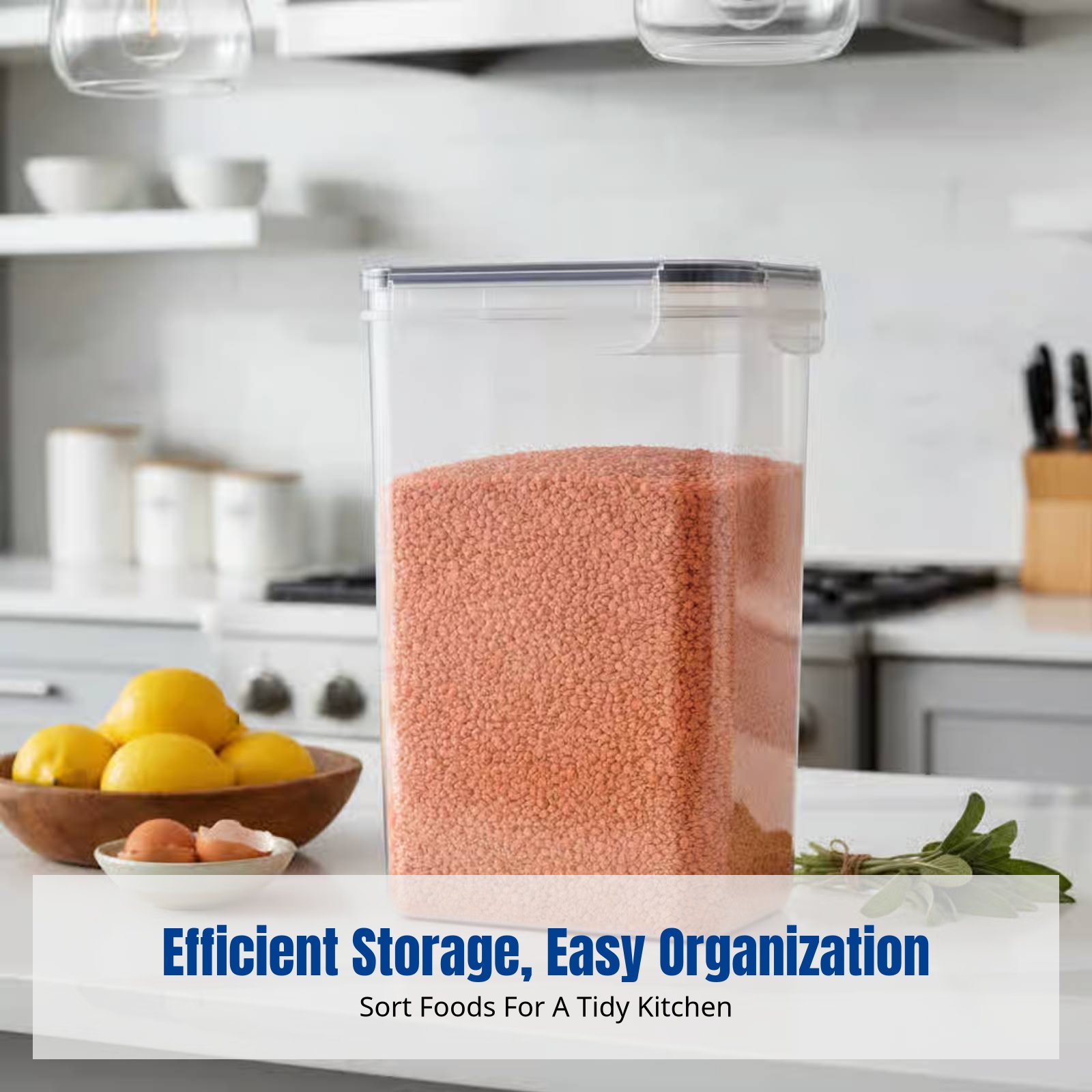 Food Storage Refrigerator - Juego de Recipientes Herméticos para Almacenamiento