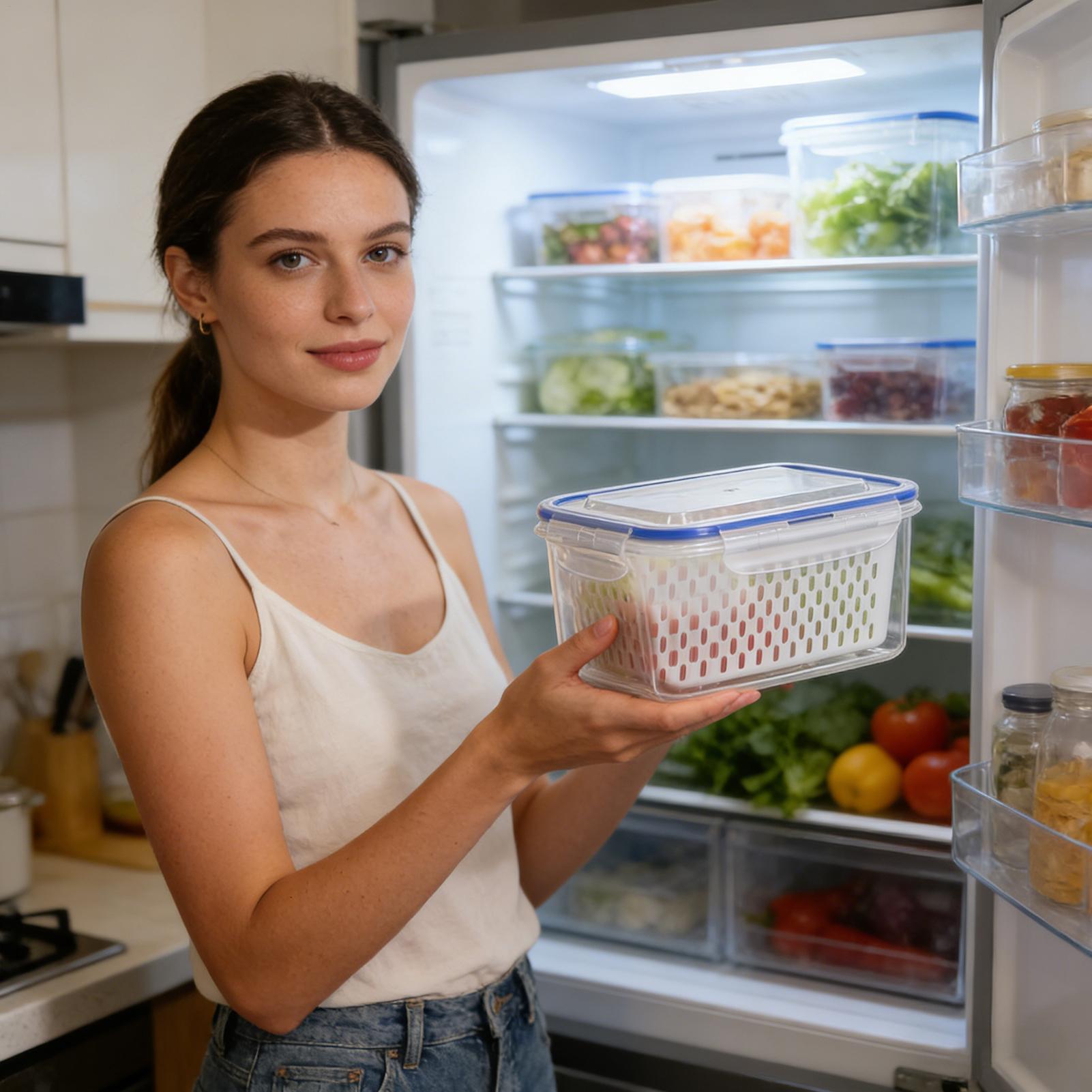Food Storage Refrigerator - Contenedor de Almacenamiento de Alimentos 4