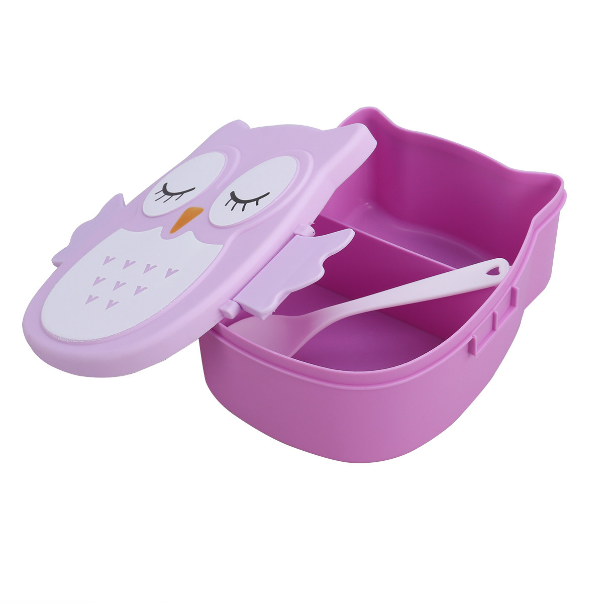 Food Storage Non Toxic - Lonchera Infantil con Compartimentos Separados, Contenedor