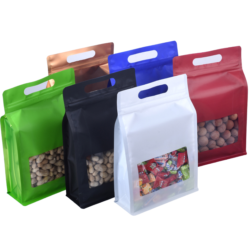 Food Storage Plastic Bag - Bolsas de pie con láser de