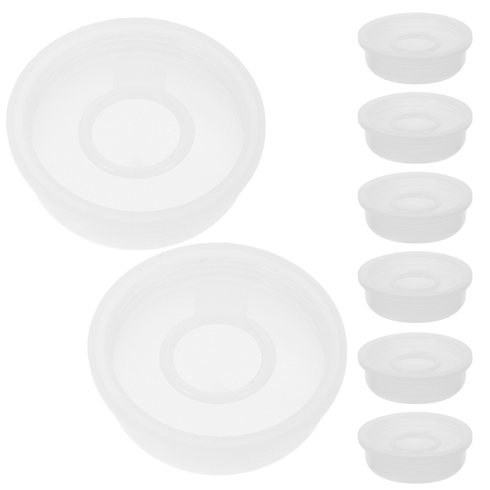 Food Storage And - 10 tapas de plástico para cubos