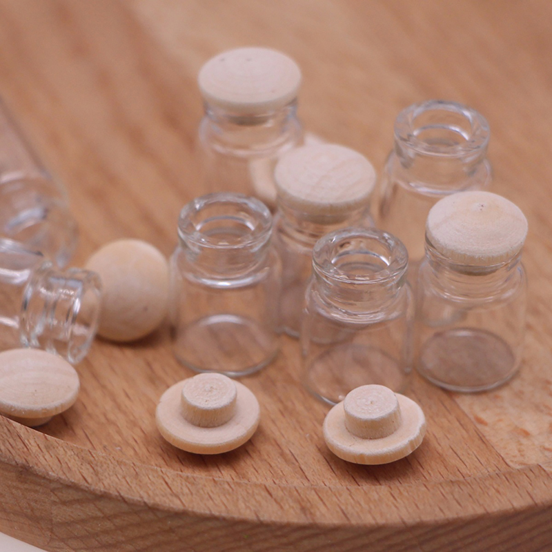 Food Storage And - Frascos de vidrio en miniatura para