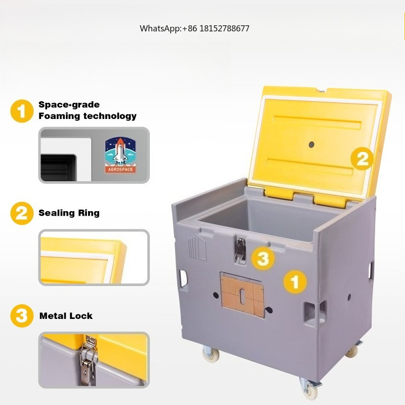 Food Storage And - Contenedor Aislado para Almacenamiento de Hielo