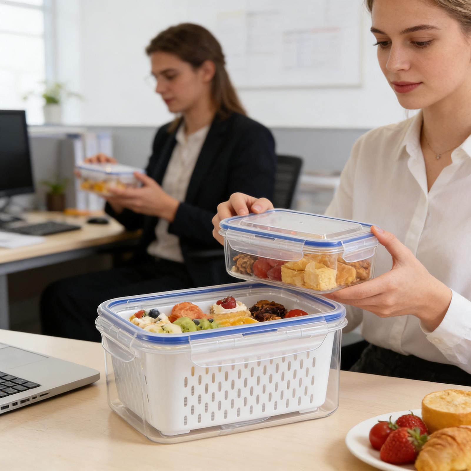 Contenedor de Almacenamiento d - Food Storage Refrigerator reseña y precio