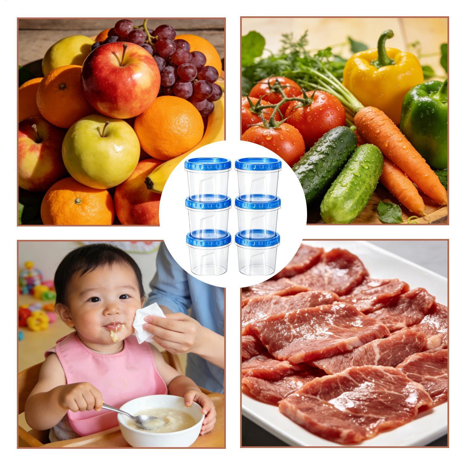 Contenedores para congelador p - Food Storage Refrigerator reseña y precio