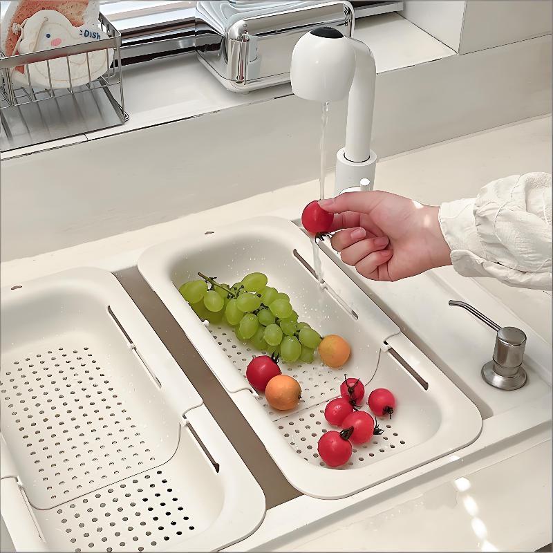 【HMA】Cesta de drenaje telescóp - Food Storage Non Toxic reseña y precio