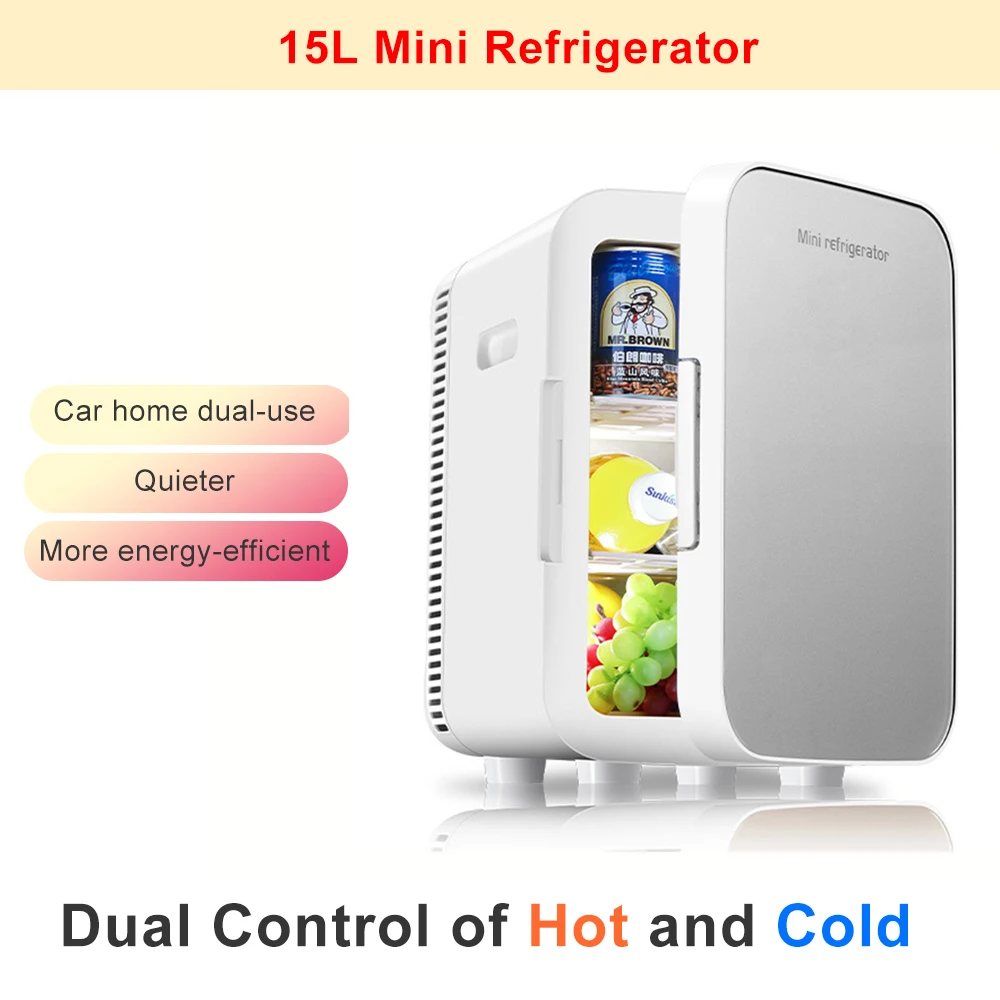 Mini refrigerador de 15L AC/DC - Food Storage To Keep Warm reseña y precio