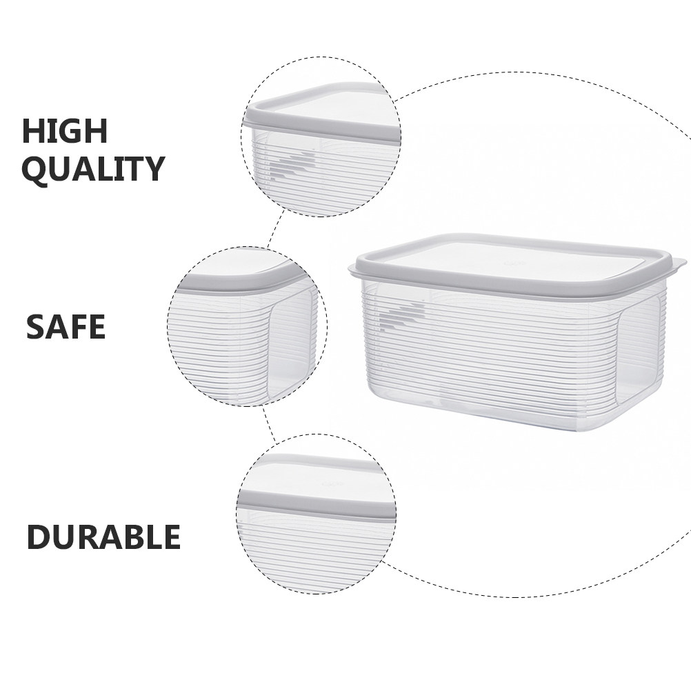 Contenedor Transparente Hermét - Food Storage No Plastic reseña y precio