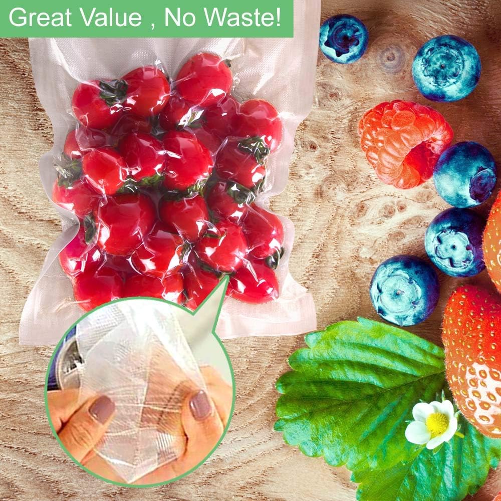 Rollo de bolsas selladoras al  - Food Storage Plastic Bag reseña y precio