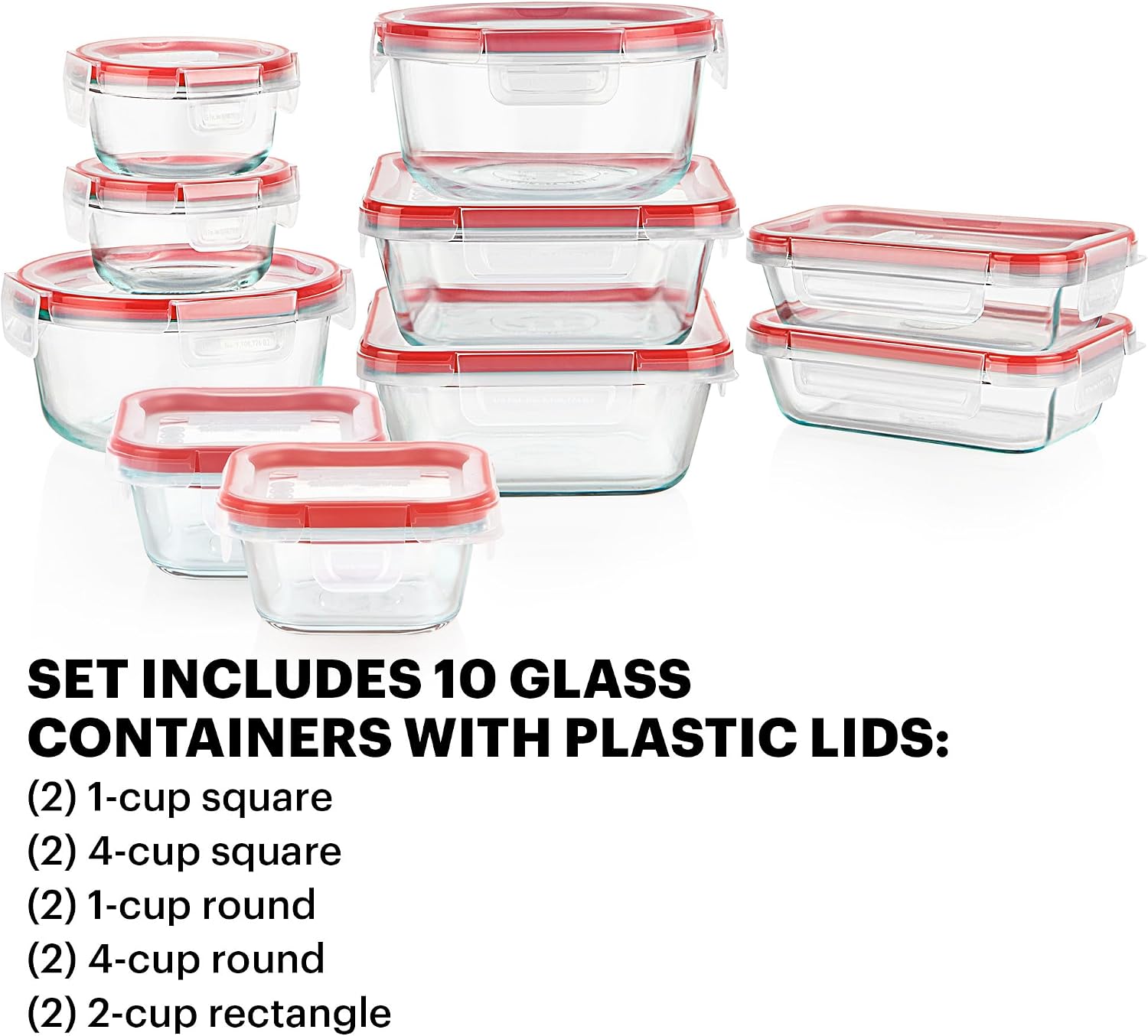 Juego de Recipientes Hermético - Food Storage Non Toxic reseña y precio