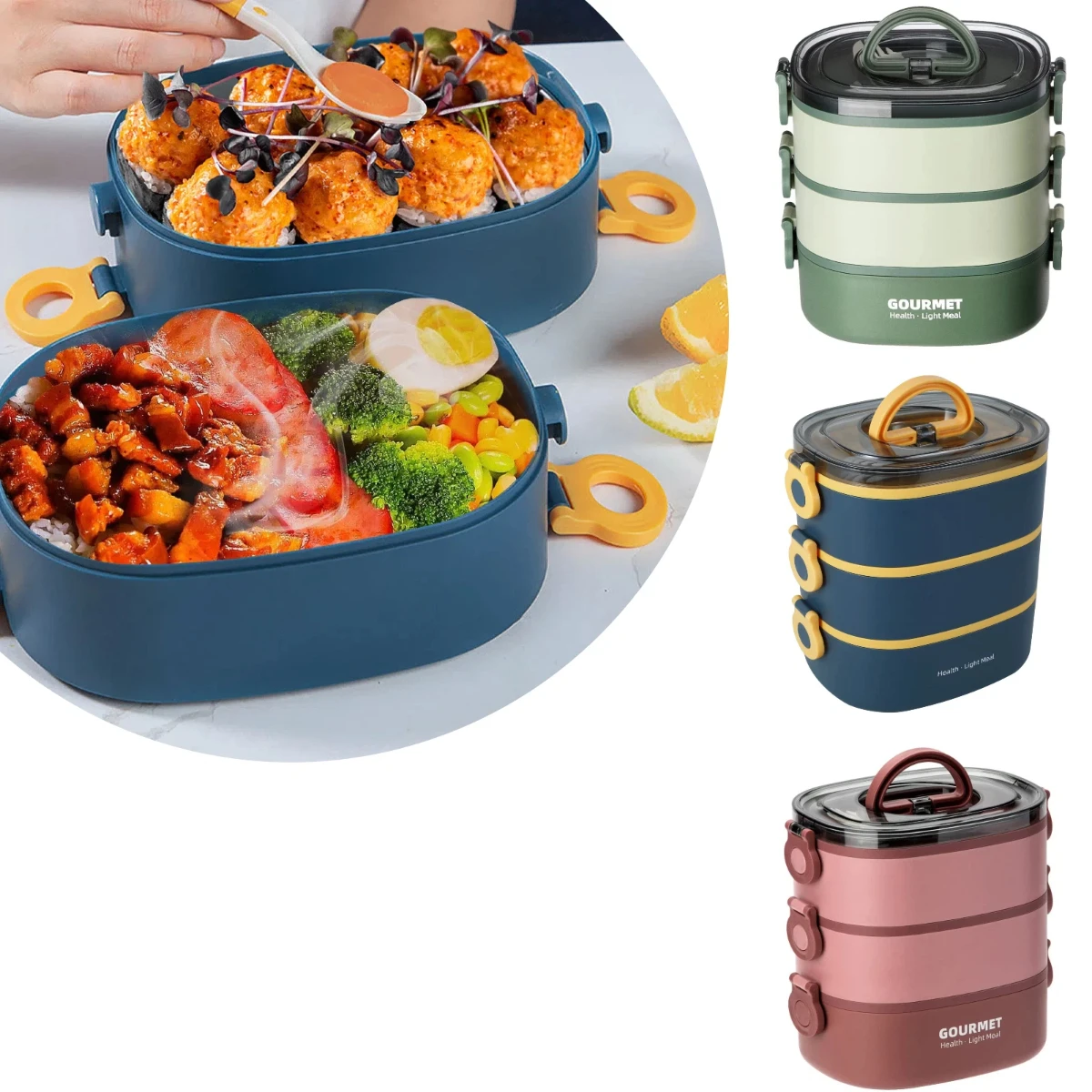 Lonchera portátil para adultos - Food Storage To Keep Warm reseña y precio