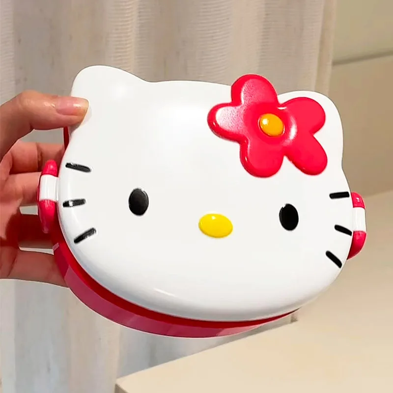 Lonchera con Forma de Hello Ki - Food Storage No Plastic reseña y precio