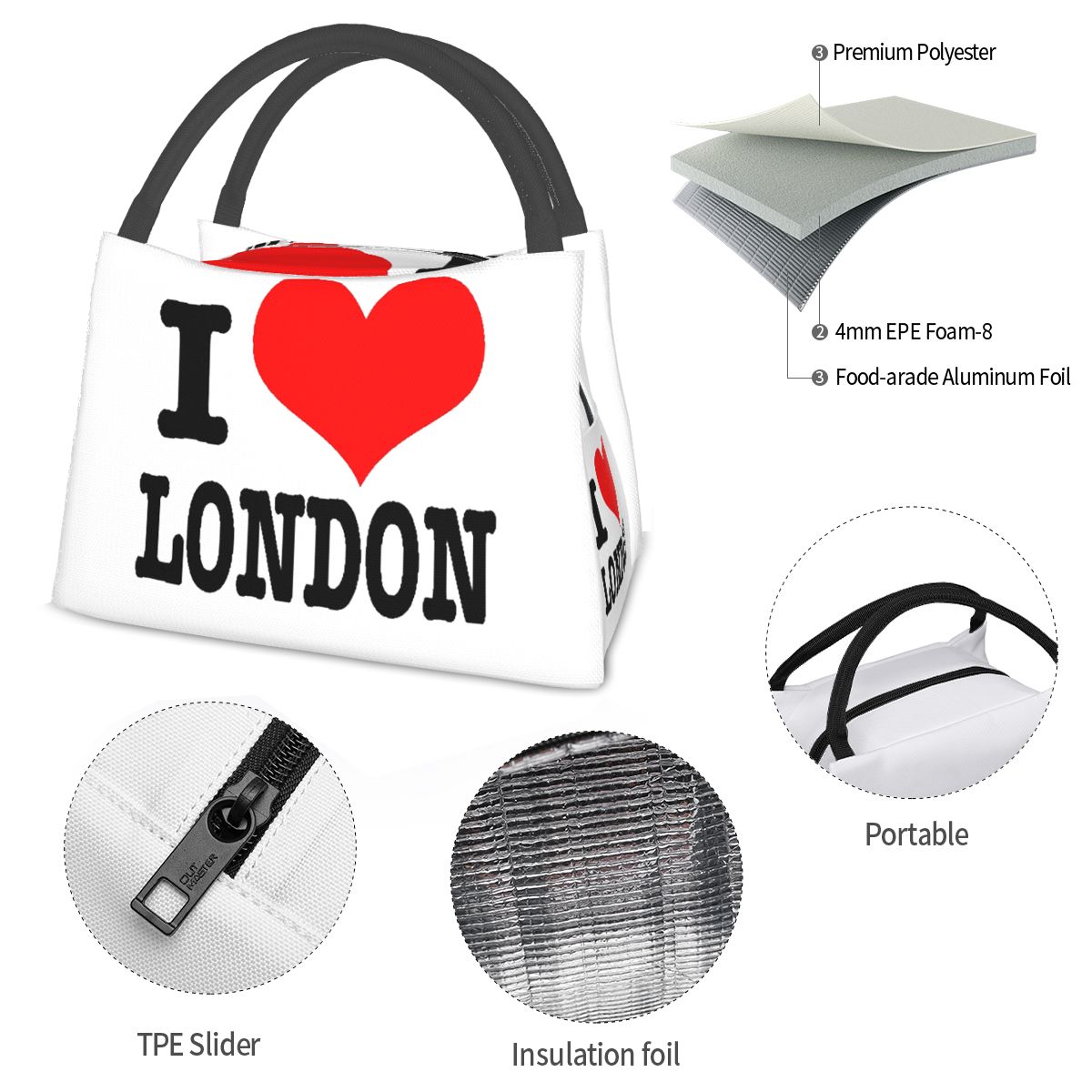 Bolsa térmica para el almuerzo - Food Storage Uk reseña y precio